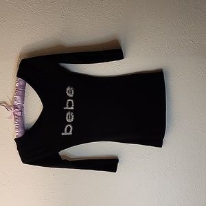 BEBE Black Shirt NWOT